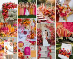 moodboard matrimonio estivo, moodboard summer wedding